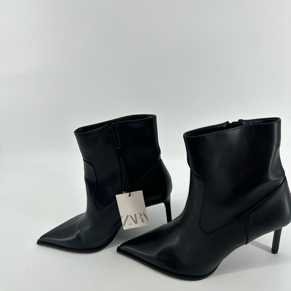 New Zara black booties size 11 - Picture 4 of 5